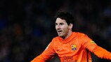 Lionel Messi marcó dos tantos ante el Granada