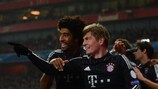 FC Bayern schießt Gunners vom Platz