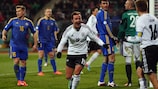 Mario Götze a marqué le deuxième but allemand à Nuremberg contre le Kazakhstan