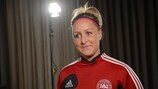 Dänemarks Sanne Troelsgaard Nielsen im Interview mit UEFA.com