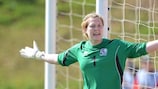 Iceland goalkeeper Thóra Helgadóttir