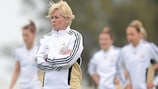 Bundestrainerin Silvia Neid hofft auf den sechsten deutschen EM-Titel in Folge