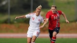 Denmark and Norway drew 0-0 in March in the Algarve Cup