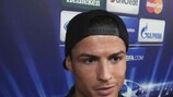 Cristiano Ronaldo im Gespräch mit UEFA.com