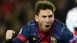 Messi e Villa ringraziano i tifosi