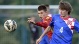 Action from the UEFA development tournament in Croatia