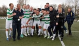 TNS celebrate their title win