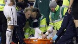 Gareth Bale se marchó lesionado de White Hart Lane el jueves