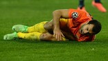Barça's Javier Mascherano damaged a knee ligament against PSG