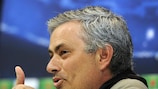 José Mourinho confía en la clasificación para la final del Real Madrid