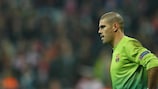 Víctor Valdés will be out of action for the rest of the year with a calf injury