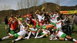 El FC Lusitans celebra el título de la Primera Divisió andorrana