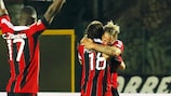 Riccardo Montolivo und Philippe Mexès feiern Milans dramatischen Sieg