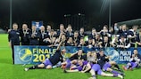 O Maribor festeja a conquista da oitava Taça da Eslovénia