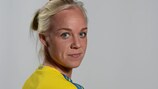 Caroline Seger falou ao UEFA.com