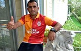 Erman Kılıç präsentiert seine neuen Farben nach dem Wechsel von Sivasspor zu Galatasaray