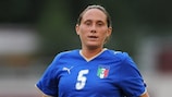 Elisabetta Tona played in all but one of Italy's ten qualifying games