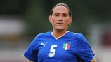 Elisabetta Tona disputó casi todos los partidos de Italia en la fase de clasificación