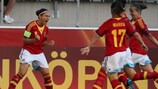 Spain defeat England after late drama