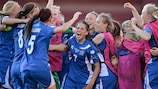 L'Islanda festeggia la qualificazione ai quarti di finale