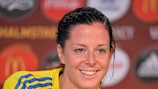 Lotta Schelin a marqué cinq buts pour la Suède