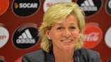 Bundestrainerin Silvia Neid hatte allen Grund zur Freude