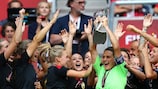 Nadine Angerer wurde zur besten Spielerin der UEFA Women's EURO gewählt