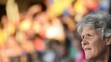 Pia Sundhage will lead Sweden in next summer's World Cup