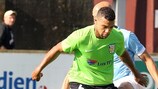 Khalid Benichou ha segnato il primo gol del Jeunesse Esch contro il TPS