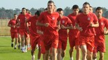 Le Mladost Podgorica à l'entraînement