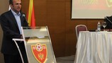 Football Association of Montenegro president Dejan Savićević