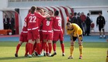 El Skënderbeu empató 0-0 ante el Neftçi en el partido de ida