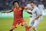 Neither Belgium's Axel Witsel (left) nor France's Franck Ribéry could break the deadlock