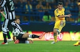 Себастьян Бланко забил единственный гол "Металлиста" в домашнем матче с ПАОКом