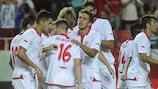 Sebastián Cristóforo is keen to help Sevilla continue to celebrate