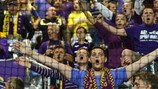 Maribor fans are hoping to celebrate reaching the round of 32 this autumn