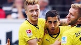 Henrikh Mkhitaryan struck twice to give Dortmund reason to believe