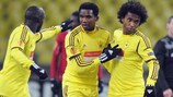 Samuel Eto'o et Willian ont troqué le jaune de l'Anji contre le Blues de Chelsea