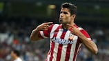 Diego Costa took his league tally to eight for the season with the only goal against Real Madrid