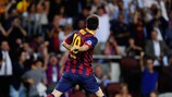 Barcelona's Messi targets title after Ajax treble