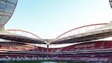 The Estádio do Sport Lisboa e Benfica in Lisbon