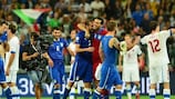 Italien feiert die WM-Qualifikation nach dem 2:1-Sieg gegen die Tschechen