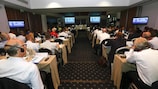 Delegates at the club licensing workshop in Portugal