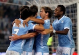 Lazio celebrate a Serie A goal