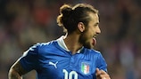 Pablo Osvaldo has been capped four times by Italy