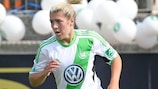 Luisa Wensing a marqué de la tête pour Wolfsburg