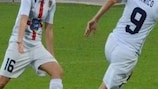 Patrizia Panico celebra el segundo gol del Torres ante el Rossiyanka