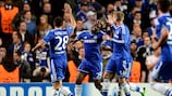 Eto'o double puts Chelsea in command