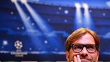 El entrenador del Dortmund, Jürgen Klopp, se muestra positivo pero sin confianzas