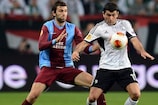 Action from Trabzonspor's meeting with Legia last season